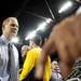 Michigan head coach John Beilein exits the court after defeating Western Michigan 73-41 on Tuesday. Daniel Brenner I AnnArbor.com